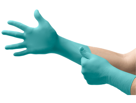 Microflex N89 Nitrile Extended Cuff Gloves image 0