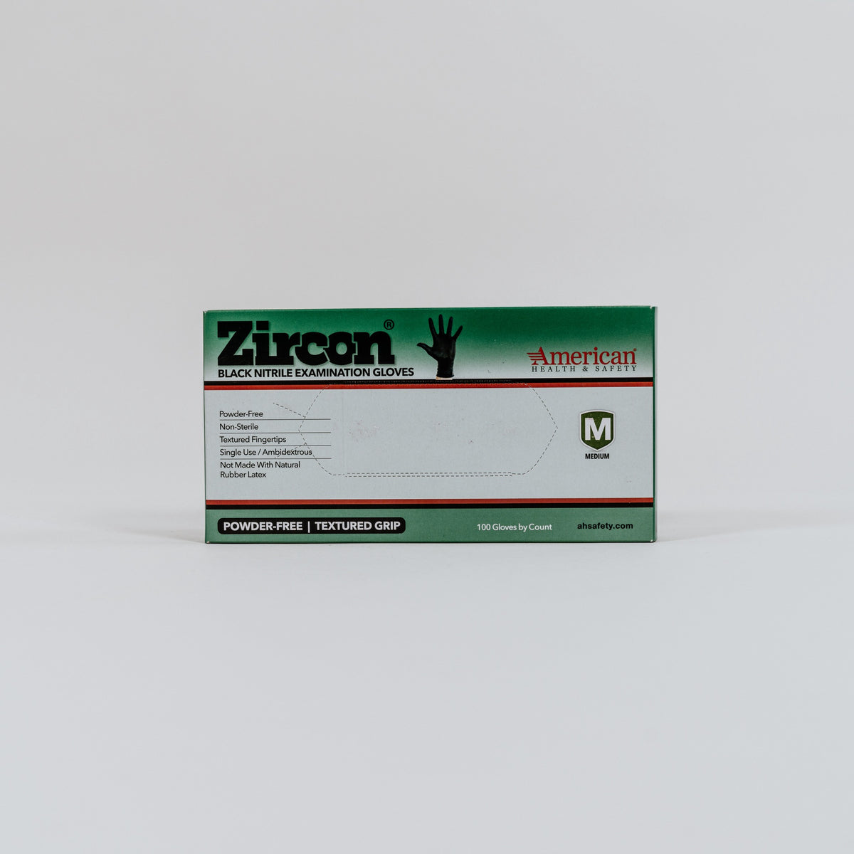 Zircon™ Black Disposable Nitrile Exam Gloves
