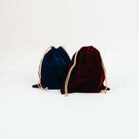 Velvet Urn Bags, Gold Drawstrings