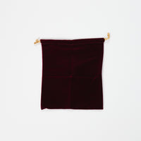 Velvet Urn Bags, Gold Drawstrings