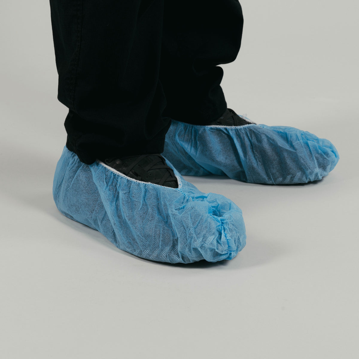 American Health & Safety® Anti-Skid Polypropylene Treaded Shoe Covers