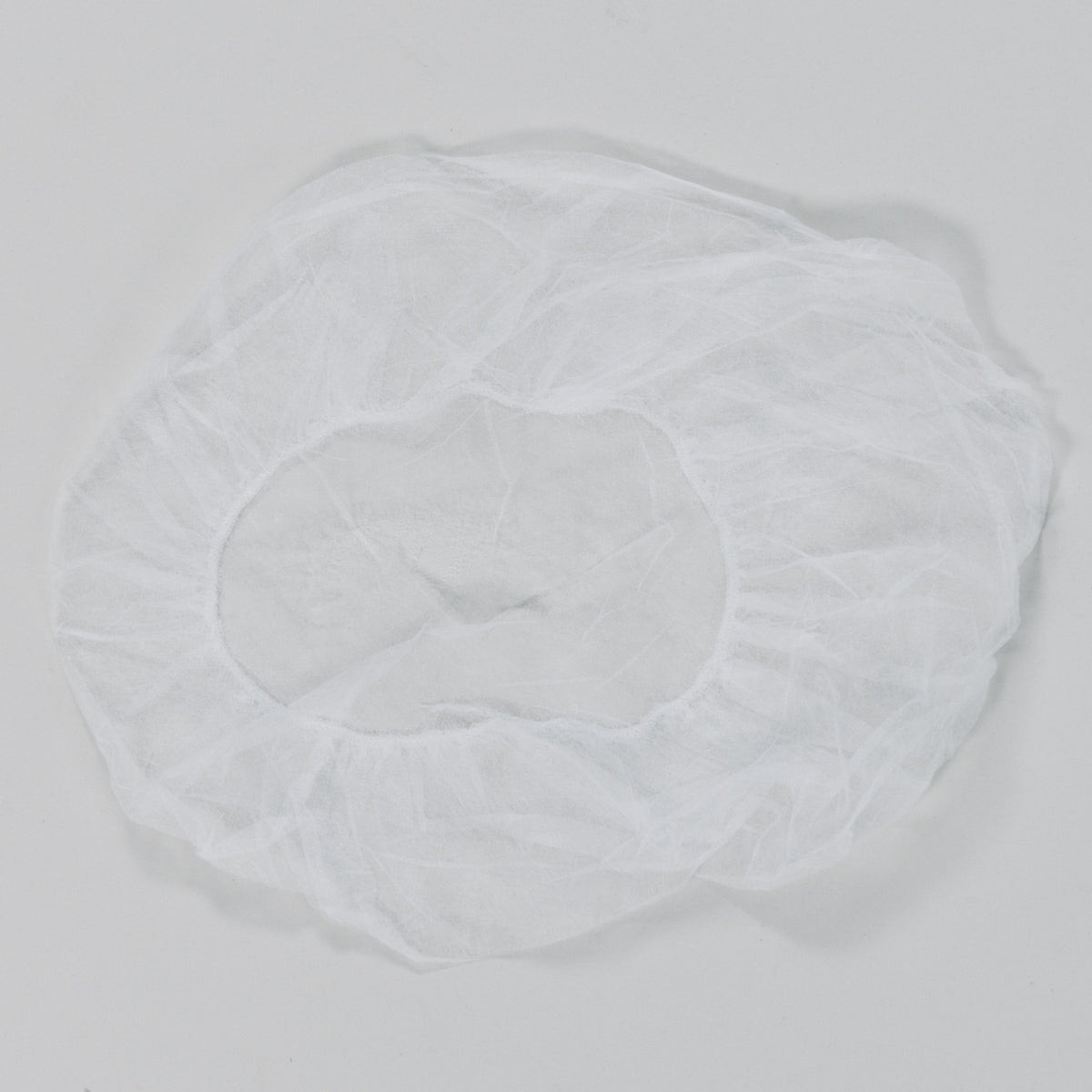 American Health & Safety® White Spunbond Polypropylene Bouffant Caps