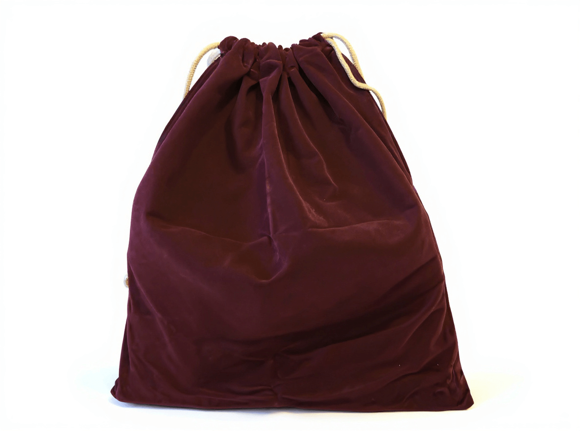 Velvet Urn Bags, Gold Drawstrings image